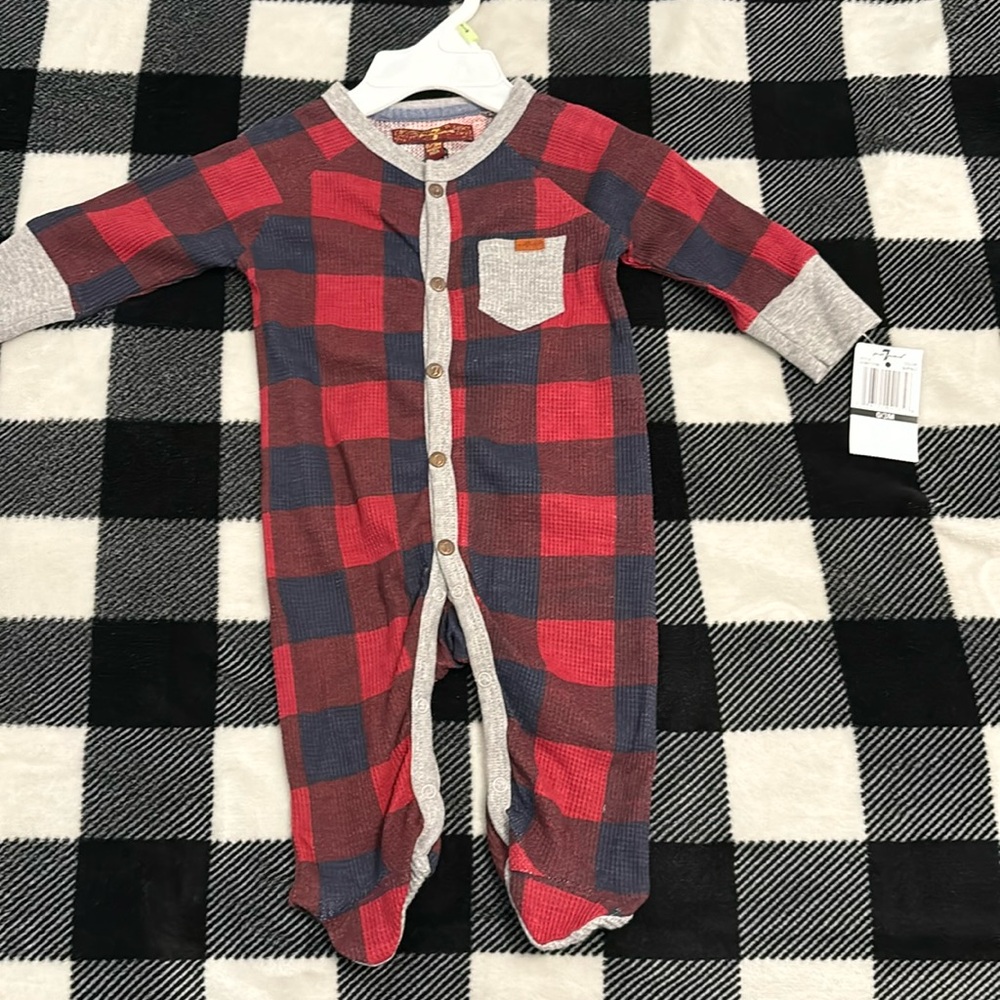New never worn baby boy onesie